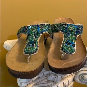 Beaded Sandals!